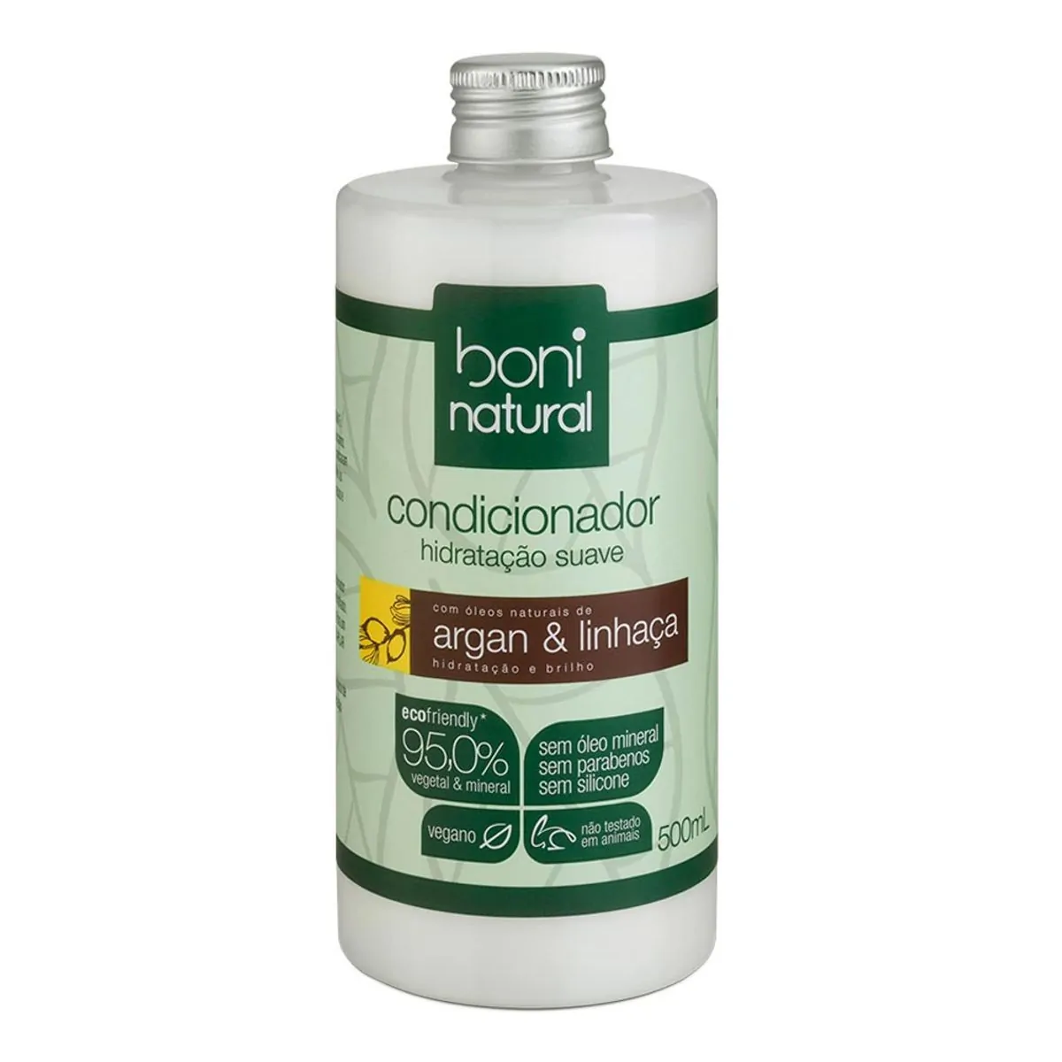 Condicionador BONI NATURAL Argan e Linhaça 500ml