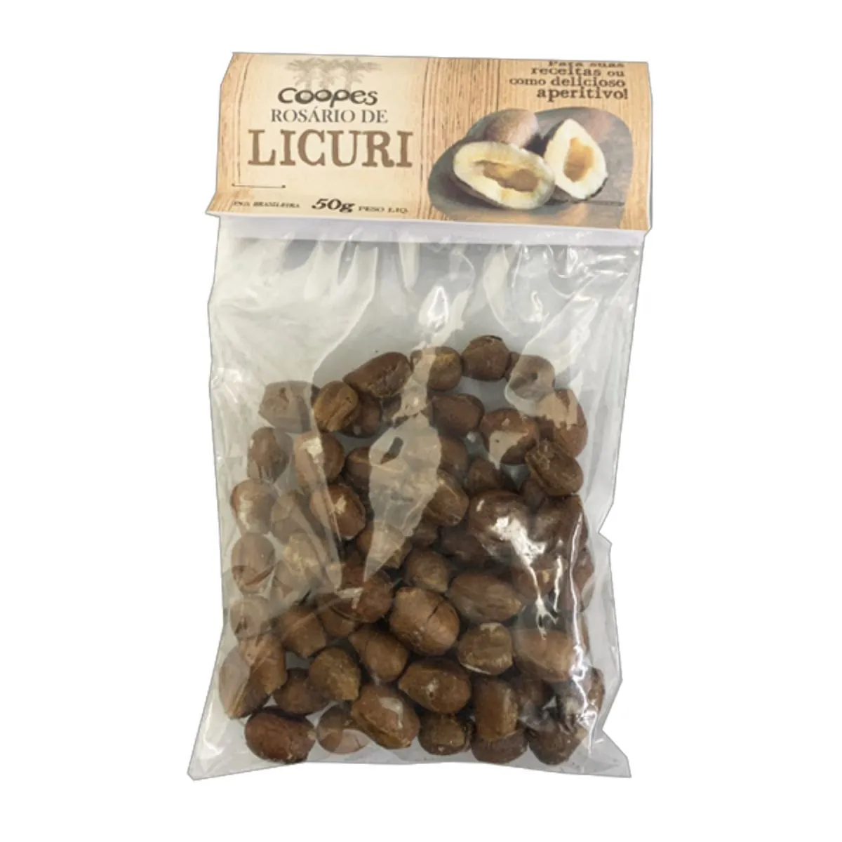 Rosário de Amêndoa de Licuri Natural Licurizeiro 50g
