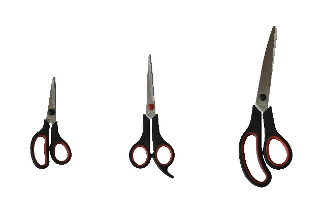 Kit Tesoura C/ 3 Pcs 5.5/7/9.5 Cm48