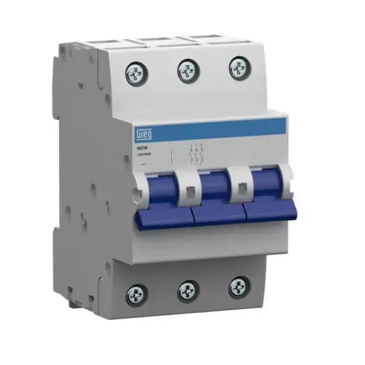 Disj Tri 40a Curva C Mdw C40 3 Weg 10076449