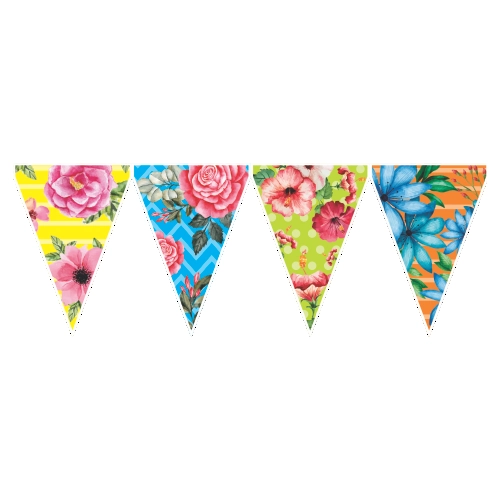 Bandeirinha Floral Reino Das Festas