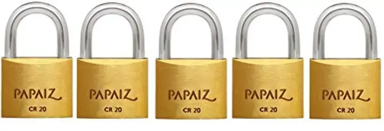Cadeado Papaiz Creme 20mm