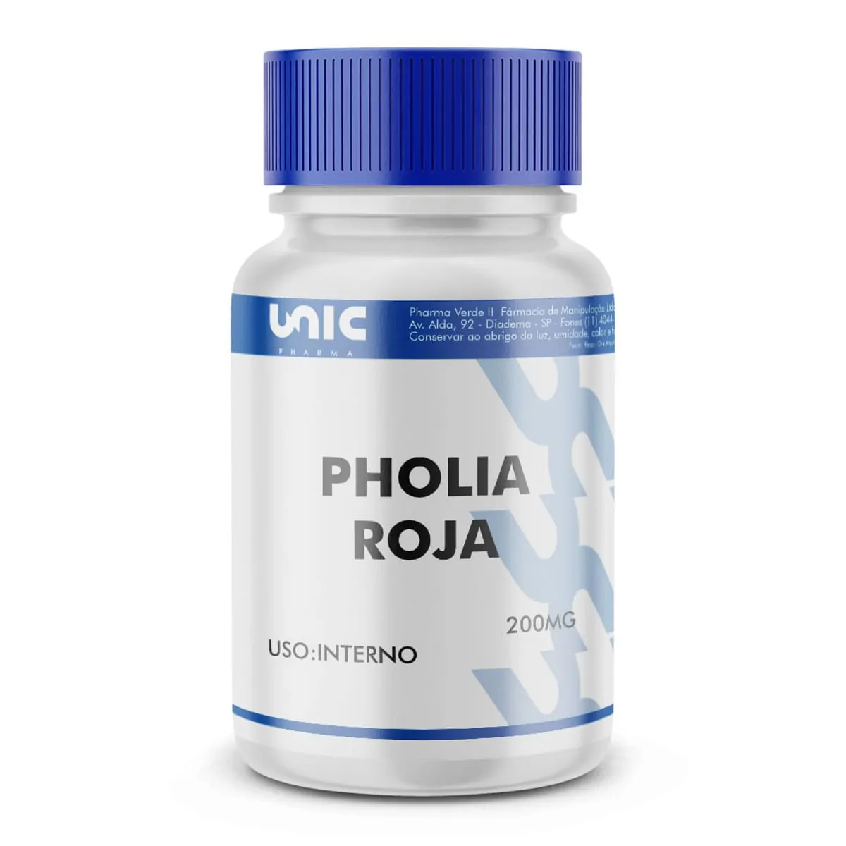 Pholia roja 200mg com selo de autenticidade 120 Cápsulas