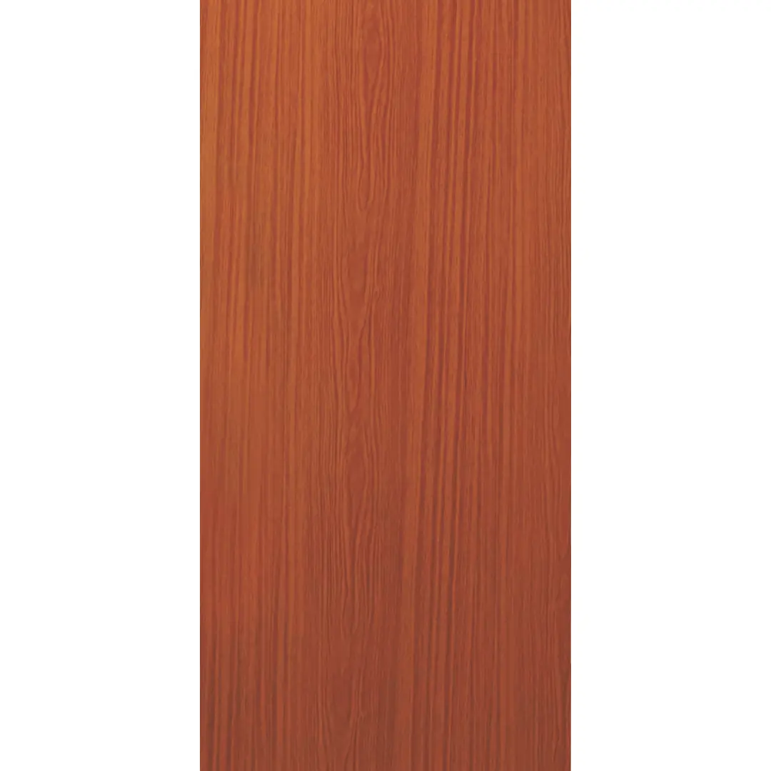 Porta Interna Lisa Pintada Mogno Com Furo Fechadura 2,10 X 0,90