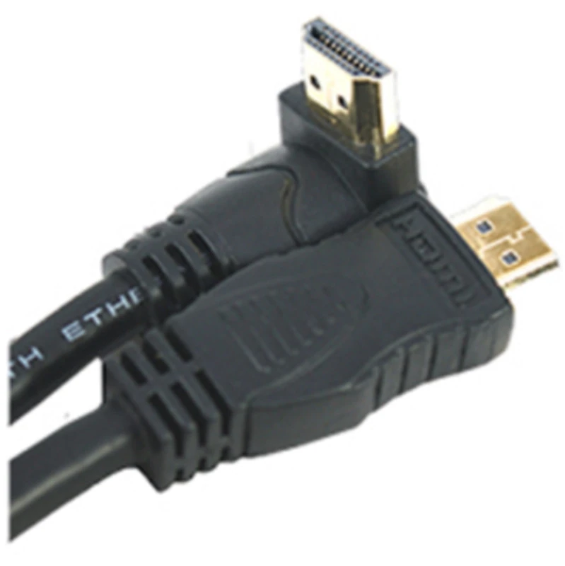 Cabo Hdmi Macho X Macho 2.0 3d 90 Graus 2,0 Metros Hdemi