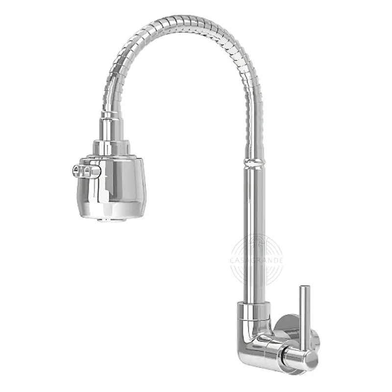 Torneira Flexível De Parede Para Cozinha