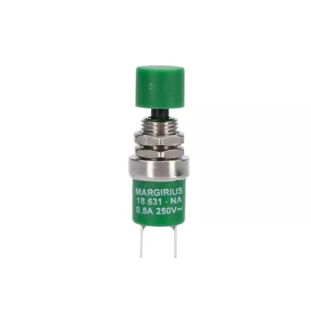 Chave Micro Pushbutton Na 0,5a 8,0mm 18531 Margirius