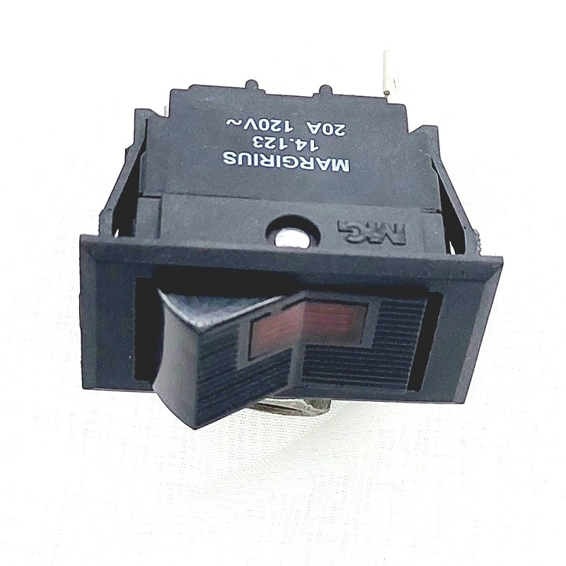 Interruptor Tecla Unipolar 14123 L-d 20a/120vca Visor Vermelho