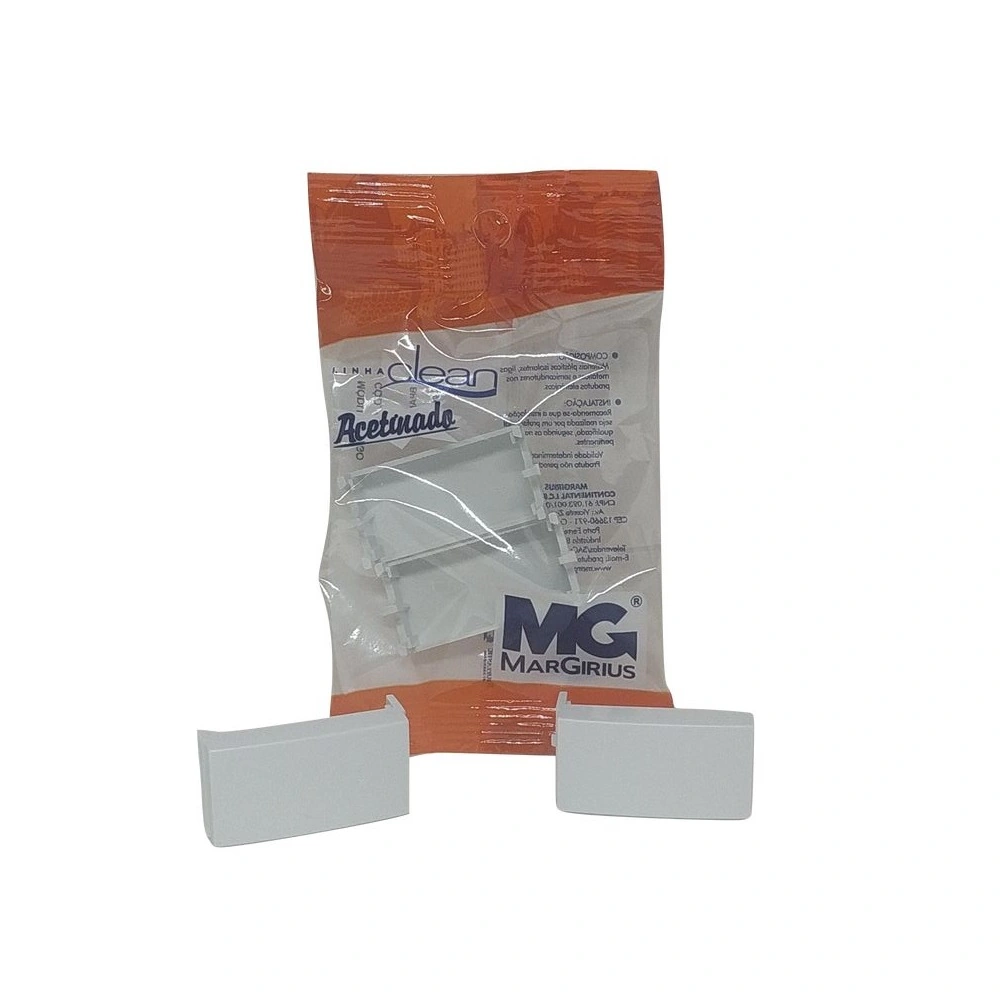 Modulo Cego 2 X Pecas Clean Branco Fosco Margirius