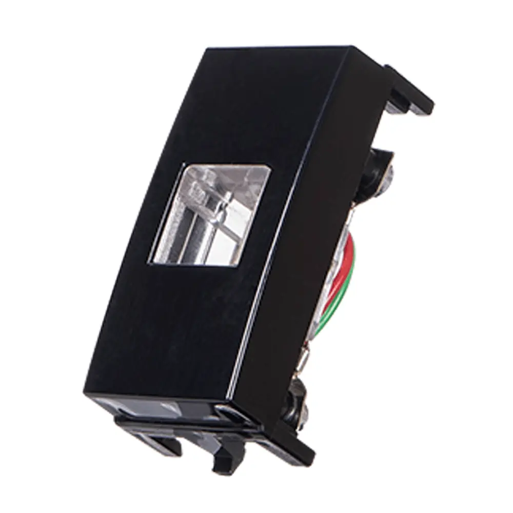 Linha Sleek Ebony Módulo Telefone Rj11 16538