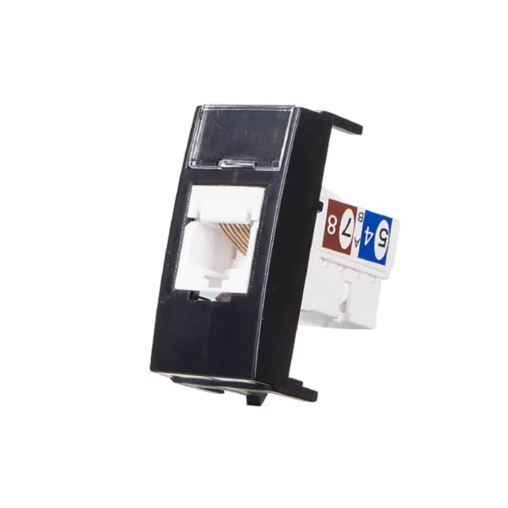 Linha Sleek Ebony Módulo Informática Rj45 Cat5e 16539