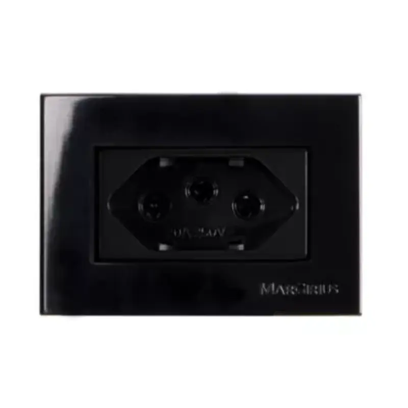 Conjunto Tomada 20a Margirius Preto