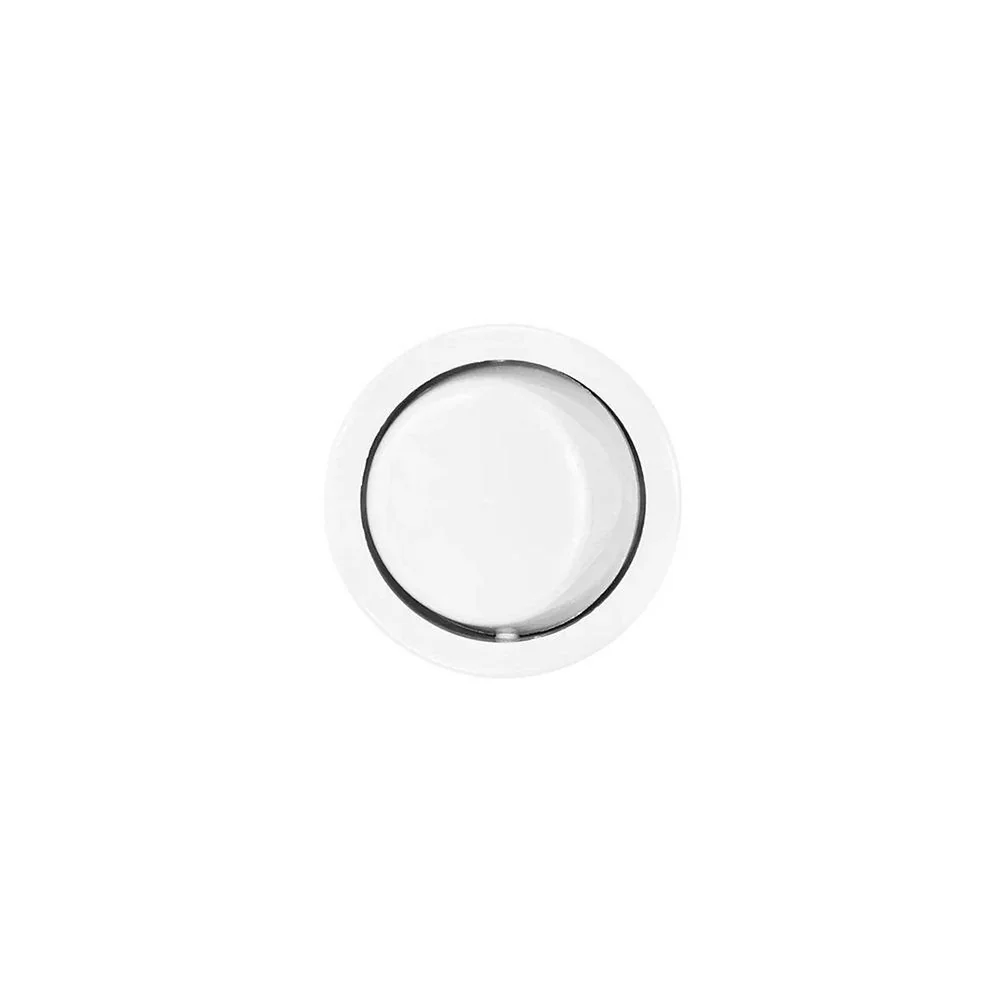 Interruptor De Tecla Para Móveis Margirius Moldura M9 Com Cabo Série 16.000 Branco