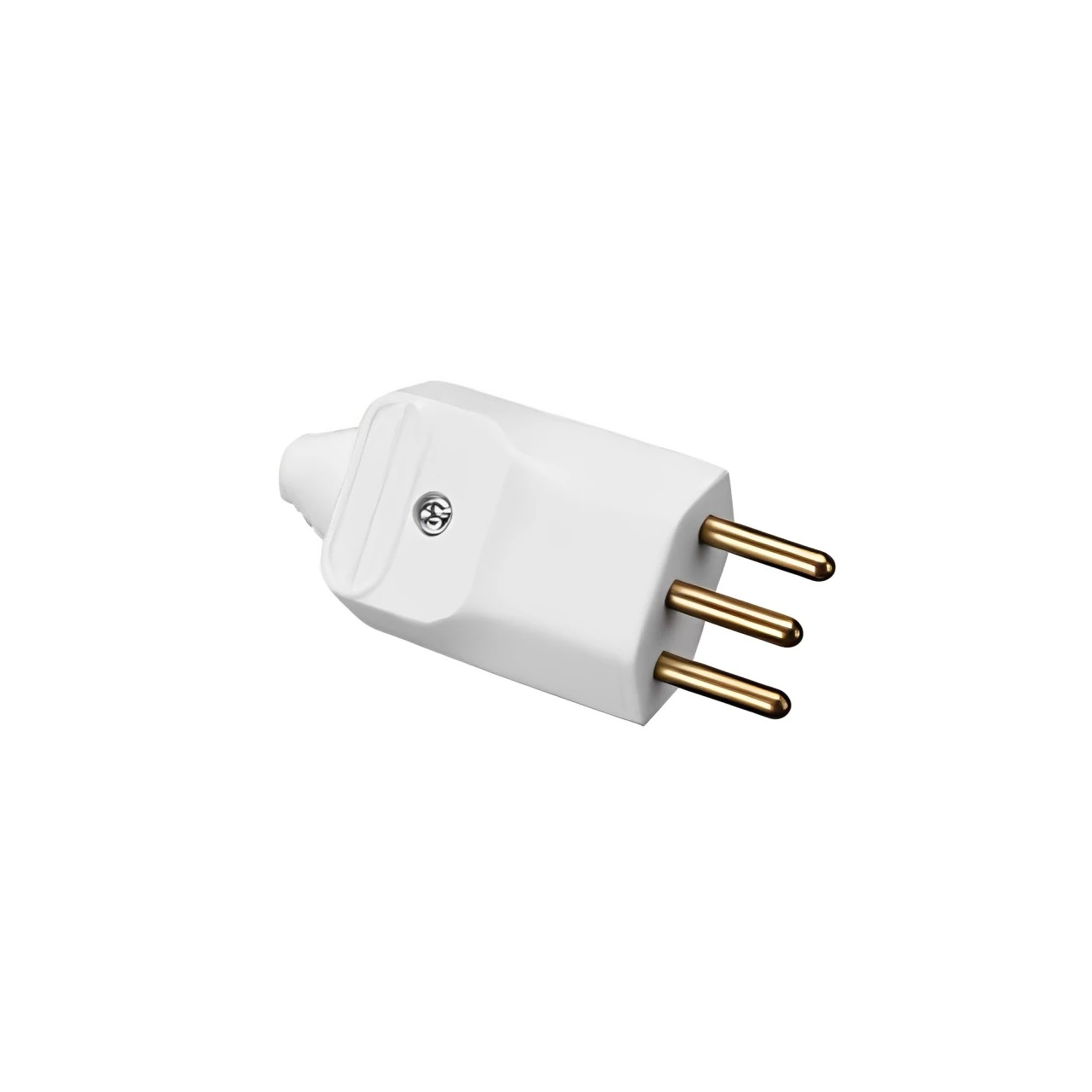 Plugue Prensa Cabo Branco 2p T 10a Reto Pld11 3 Pa017730 Margirius