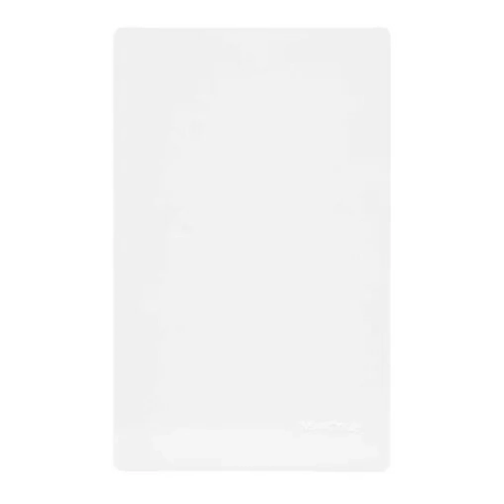 Placa 4x2 Cega Sem Suporte Branco Infiniti - Margirius