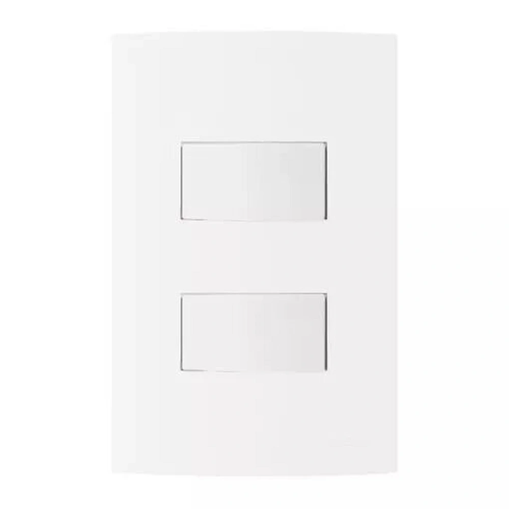 Conjunto 2 Int Simples Separados 10a-250v 4x2 Branco Infiniti - Margirius