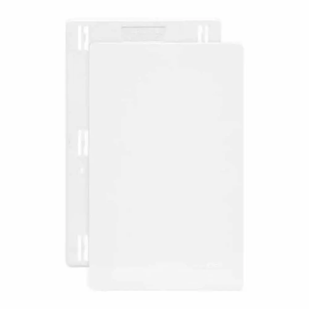 Placa 4x2 Cega Infiniti Branco C/ Suporte