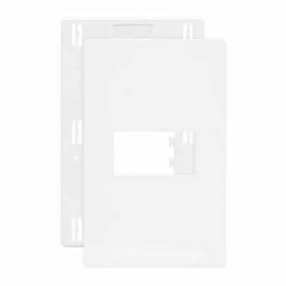 Placa 4x2 1 Posto Separado Infiniti Branco C/ Suporte