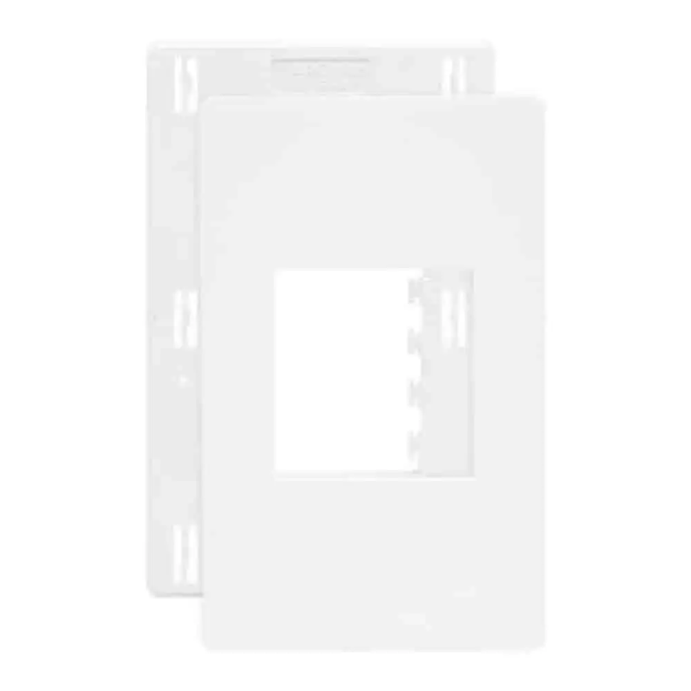 Placa 4x2 2 Posto Separado Infiniti Branco Com  Suporte