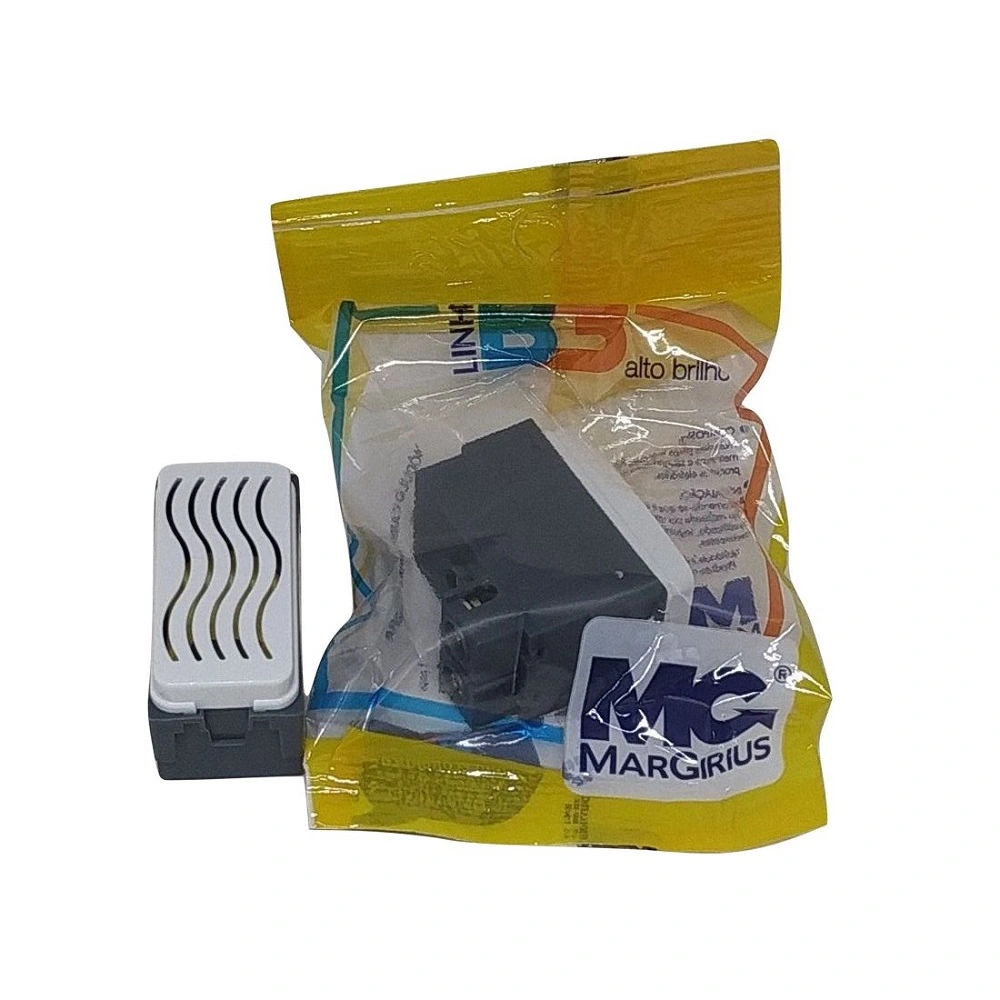 Modulo Campainha Cigarra 127v B3 Branco Brilho Margirius