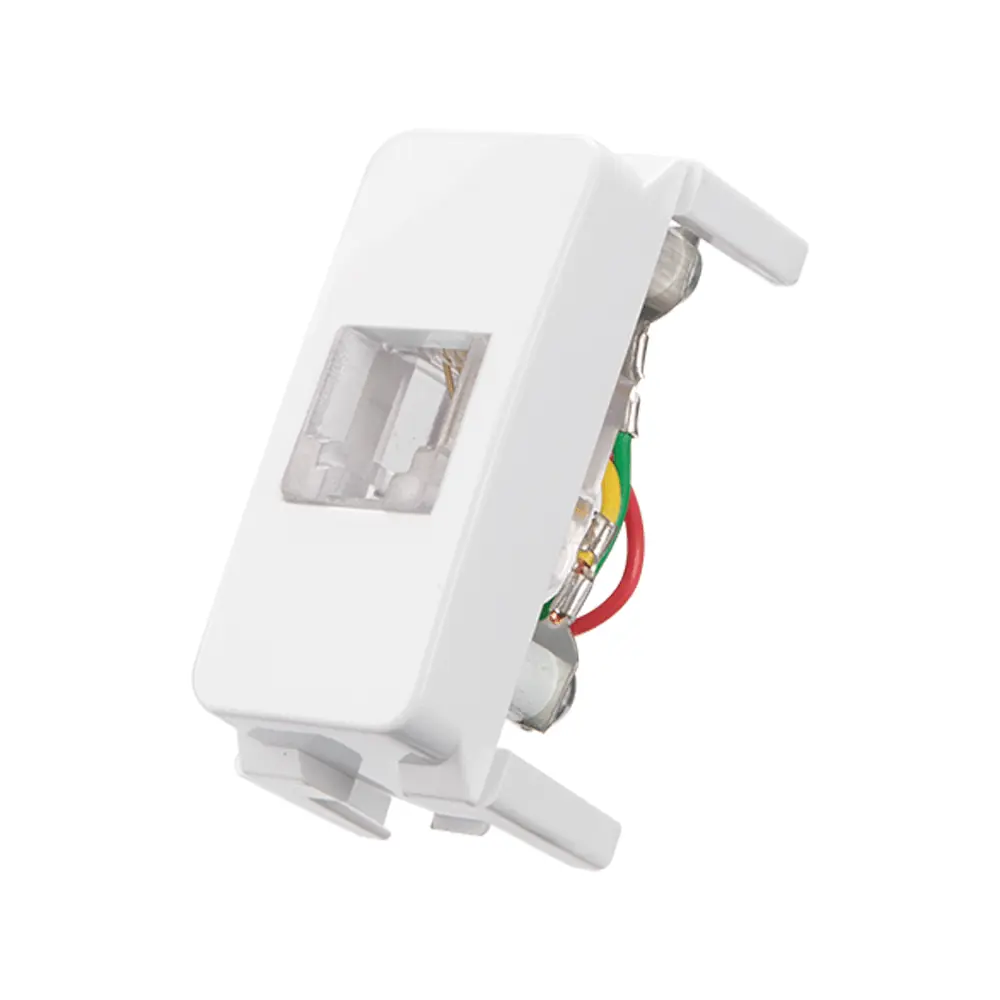 Linha B3 Tomada Telefone Rj11 4 Fios Branco 19414