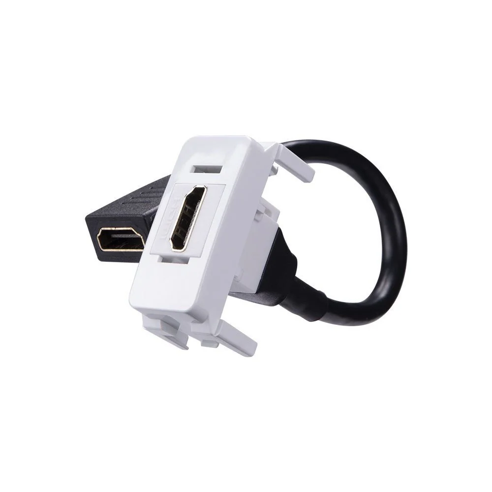 Módulo Tomada Hdmi Margirius B3 Branco