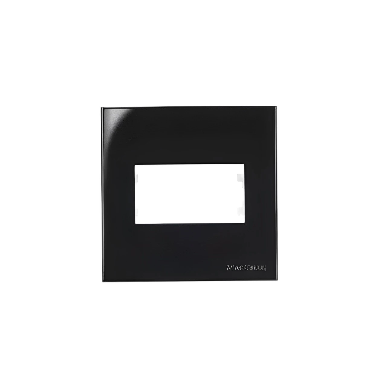 Conj Placa Com Suporte P/ Movel 70x70 Ebano Sleek - Margirius