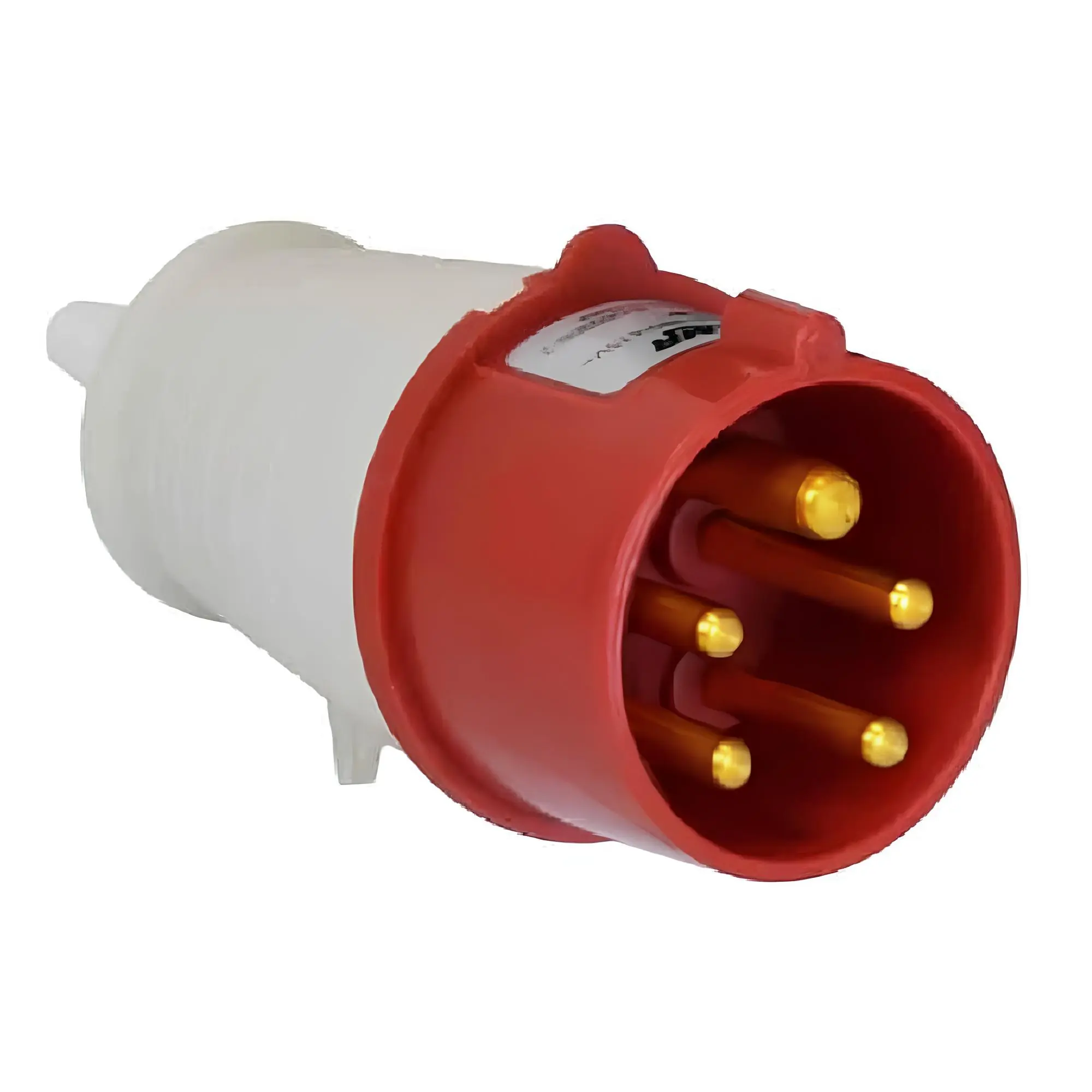 Plugue Macho Industrial 32a 5p 380/440v Verm 6h Ip44