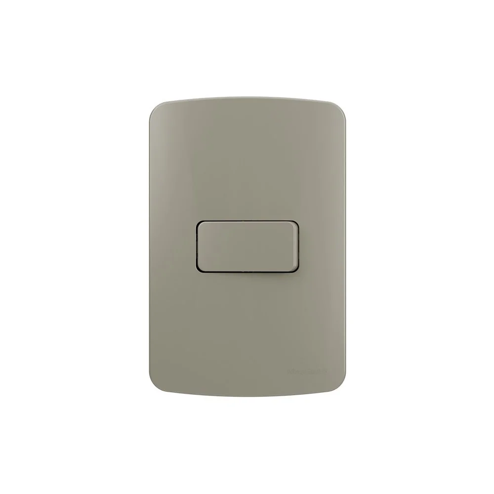 Interruptor Paralelo Margirius B3 Colors 10a Com Placa 4x2 Pérola
