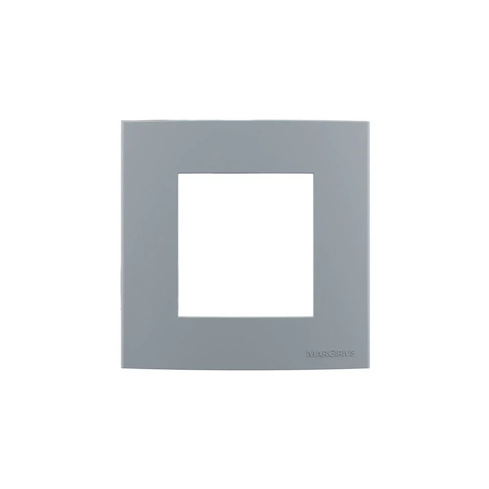 Placa Com Suporte Para Móveis Margirius Sleek Colors 80x80 Cinza