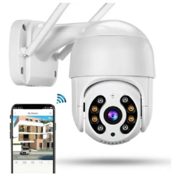 Camera De Segurança Visão Noturna Com Led