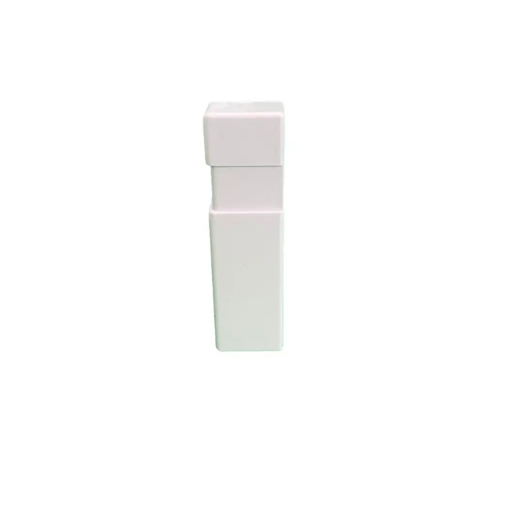 Terminal Fim De Barra Branco Neve 7cm Para Rodapé Real Pvc