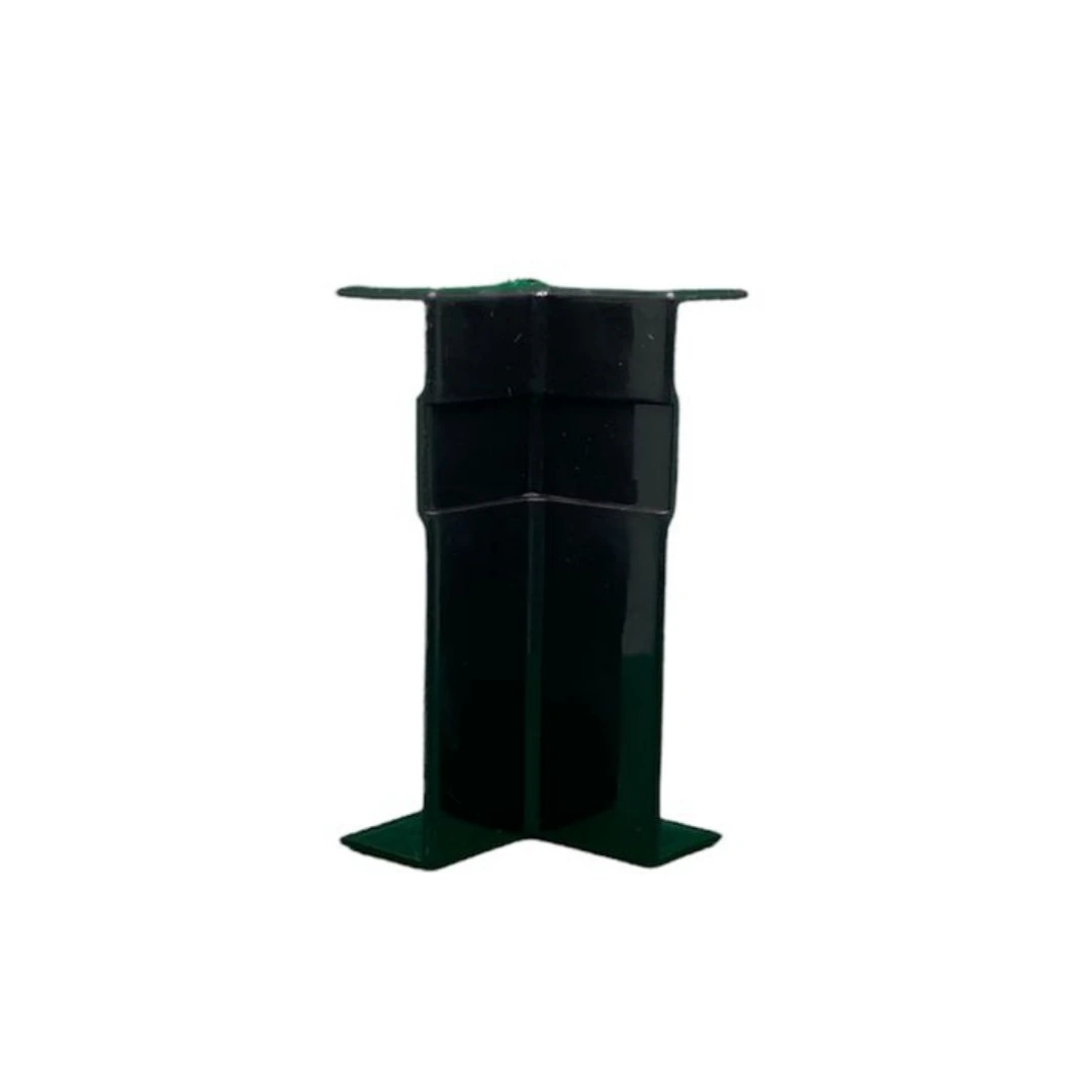 Canto Interno Preto 7cm Para Rodapé Real Pvc
