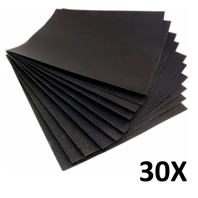 Kit 30 Lixas D água Grão 220 23cm X 28cm
