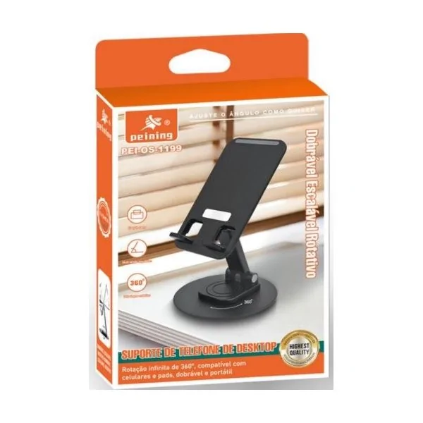 Suporte Celular Tablet de Desktop - PEINING PEIOS1199PR