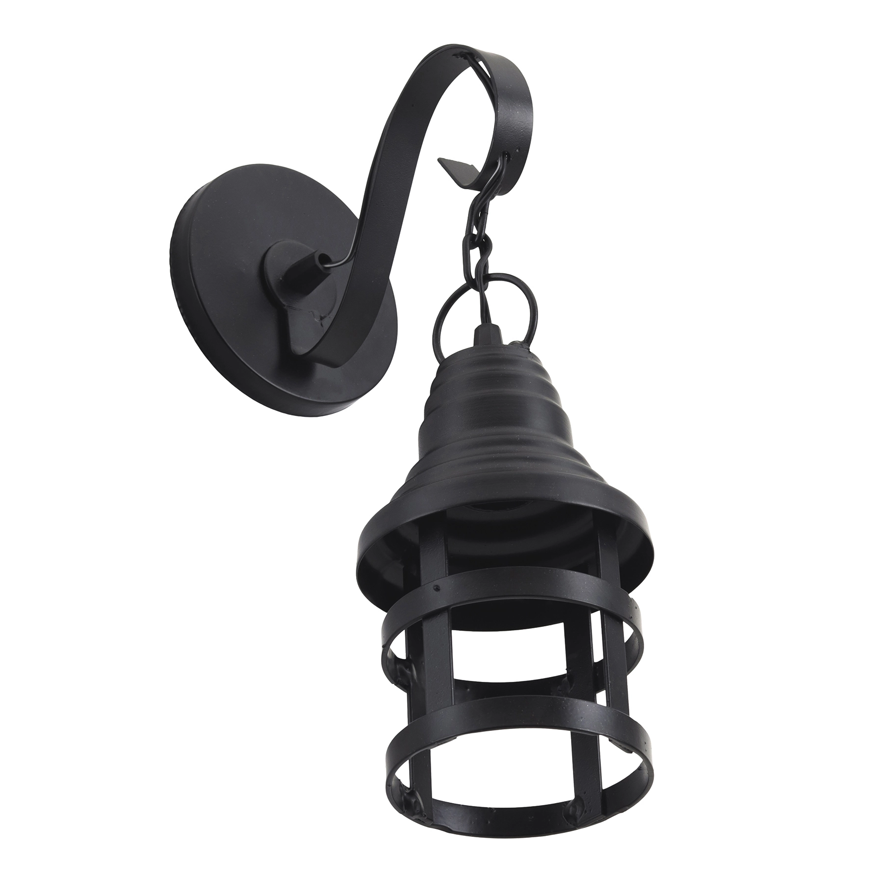Arandela de Parede Externa IP44 Colonial Primor Preta Bivolt