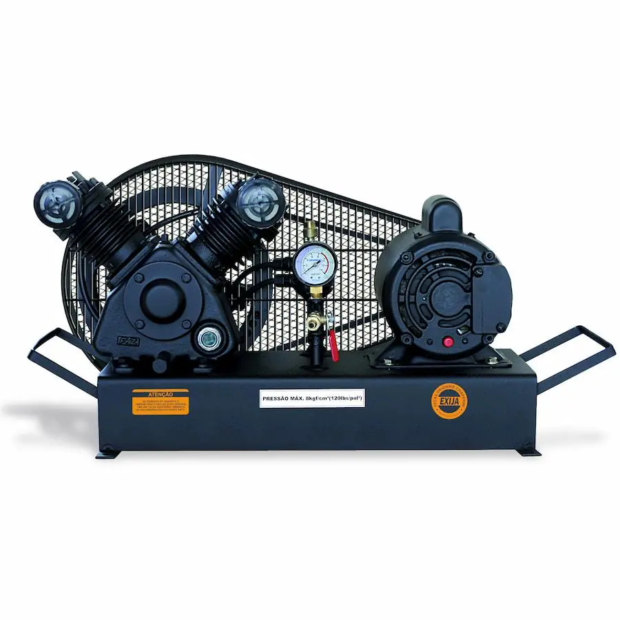 Compressor De Ar B.pressão 5,2 Pcm Base Tri 1hp Chiaperini