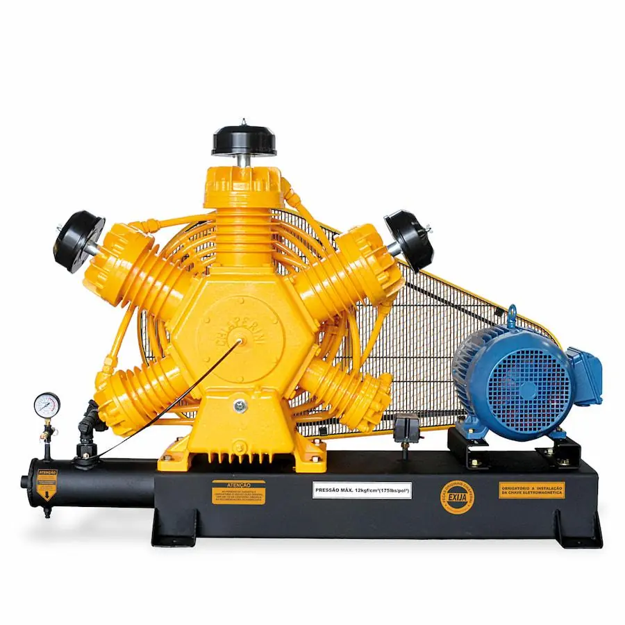 Compressor De Ar A.pressão Base Tri 15hp 220/380v Chiaperini