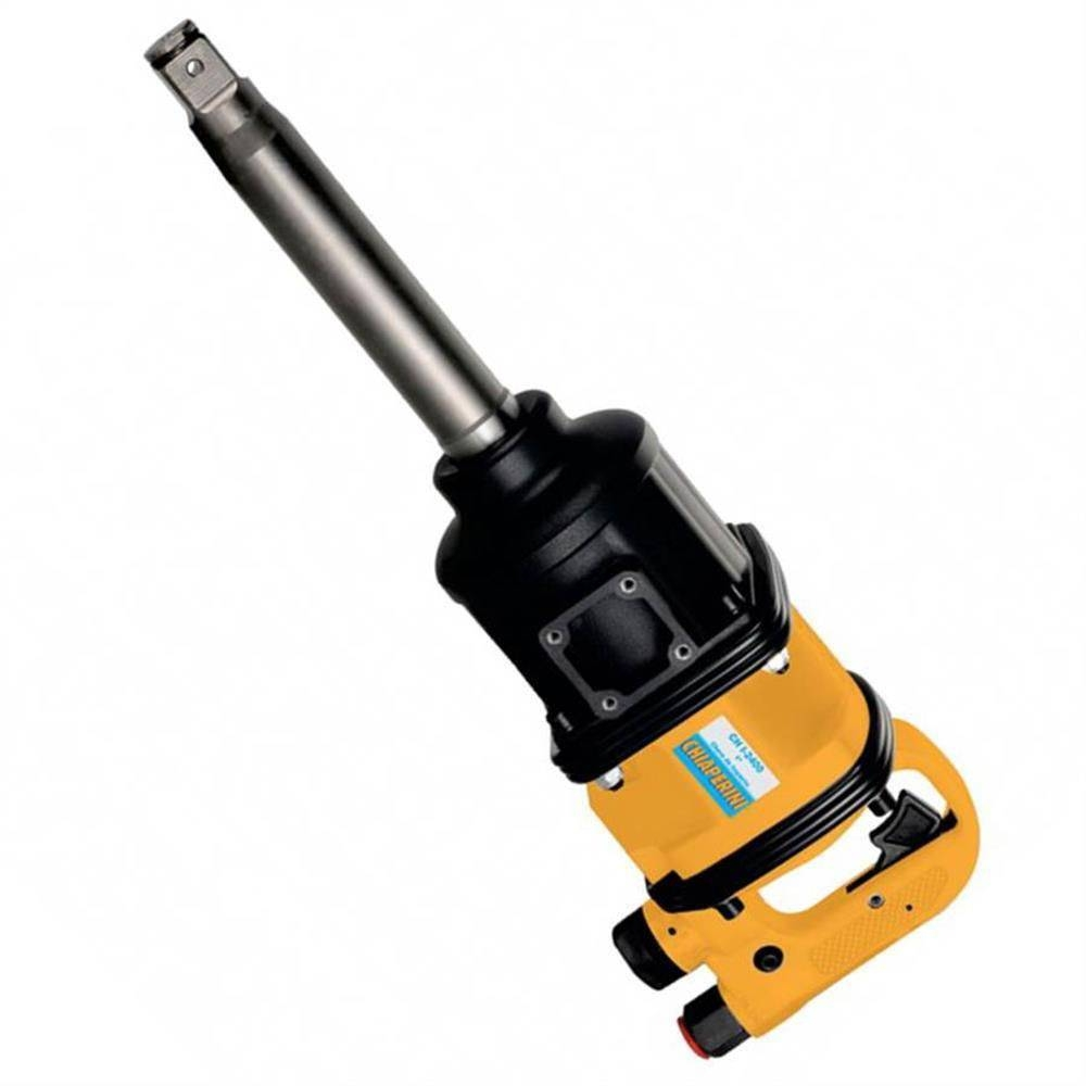 Chave de impacto 1 pol longa 240kg sistema pin less com kit soquetes chiaperini