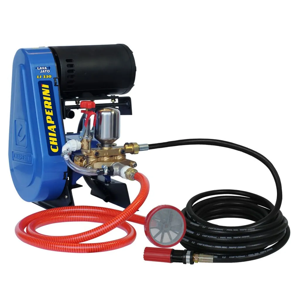 Lavadora Jato Móvel Mono 2hp Lig.220v C/mang 3/8" Chiaperini