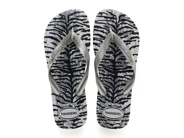 Chinelo Ad Havaianas Top Animals Cza/gelo