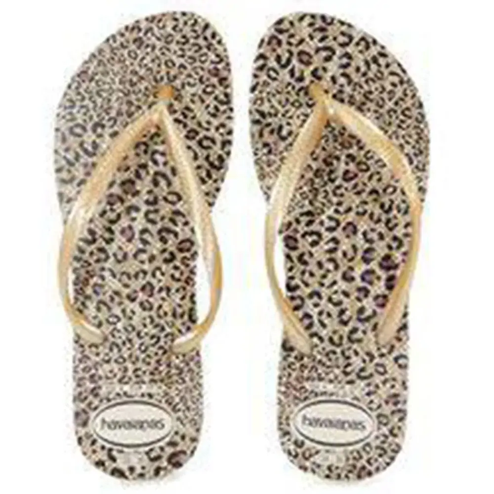 Sandalia Havaianas Slim Animals Bg/met 41/2