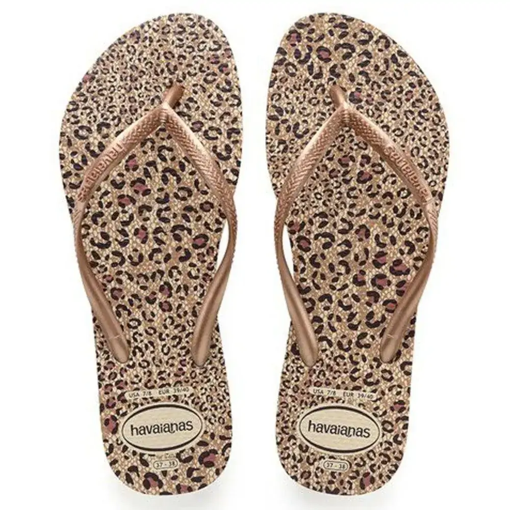 Sandalia Havaianas Slim Animals Bco/coral 41/2