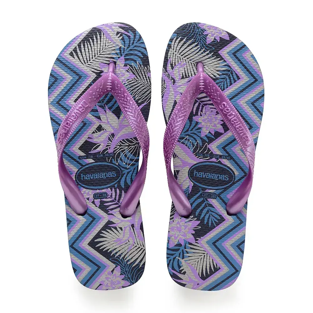 Chinelo Ad Havaianas Spring Mar/metalico