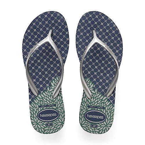Sand Havaianas High Light Ii 36 Azul Indico