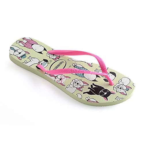 Sand.havaianas Slim Pets Verde Maca 27/28