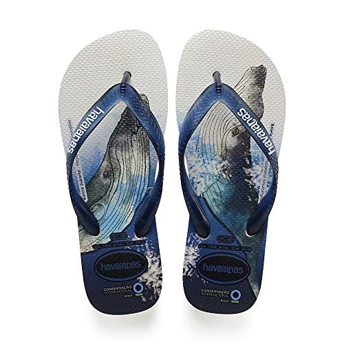 Sandalia Havaianas Conserv.internac.39/40 Bco/marinho