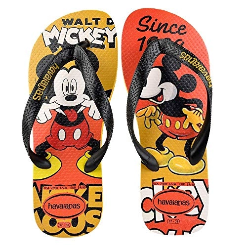 Chinelo Hav Disney Stylish Mostarda 37/38