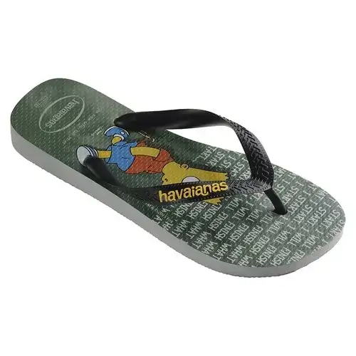 Sand Havaianas Simpsons 37/38 Cinza Gelo