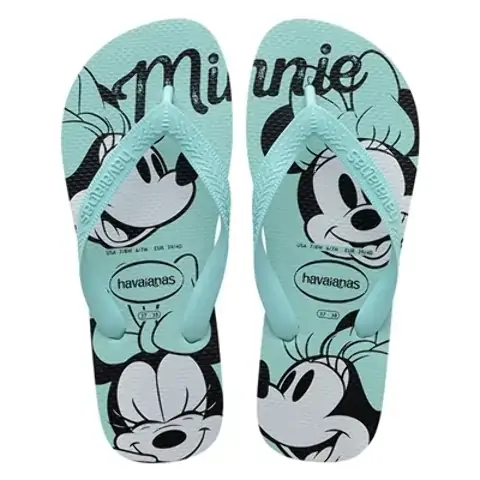 Sandalia Havaianas Top Disney Ice Blue 41/2